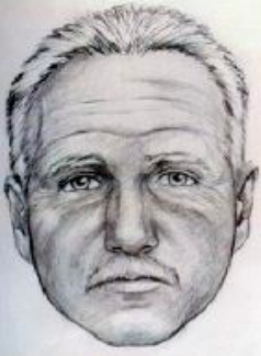 The composite sketch of the suspect drawn using the description provided by Judy Blair (source: Murderpedia)
