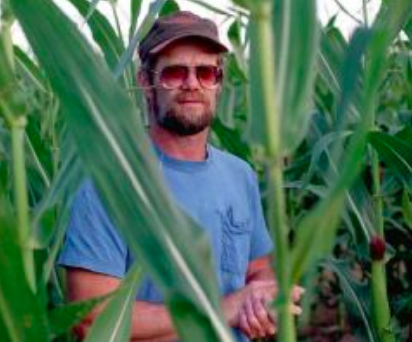 Hal Rogers on his farm (source: Murderpedia)