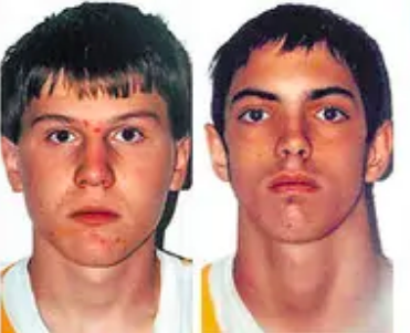 Mugshots of Torey (left) and Brian (right) (source: Parkaman)