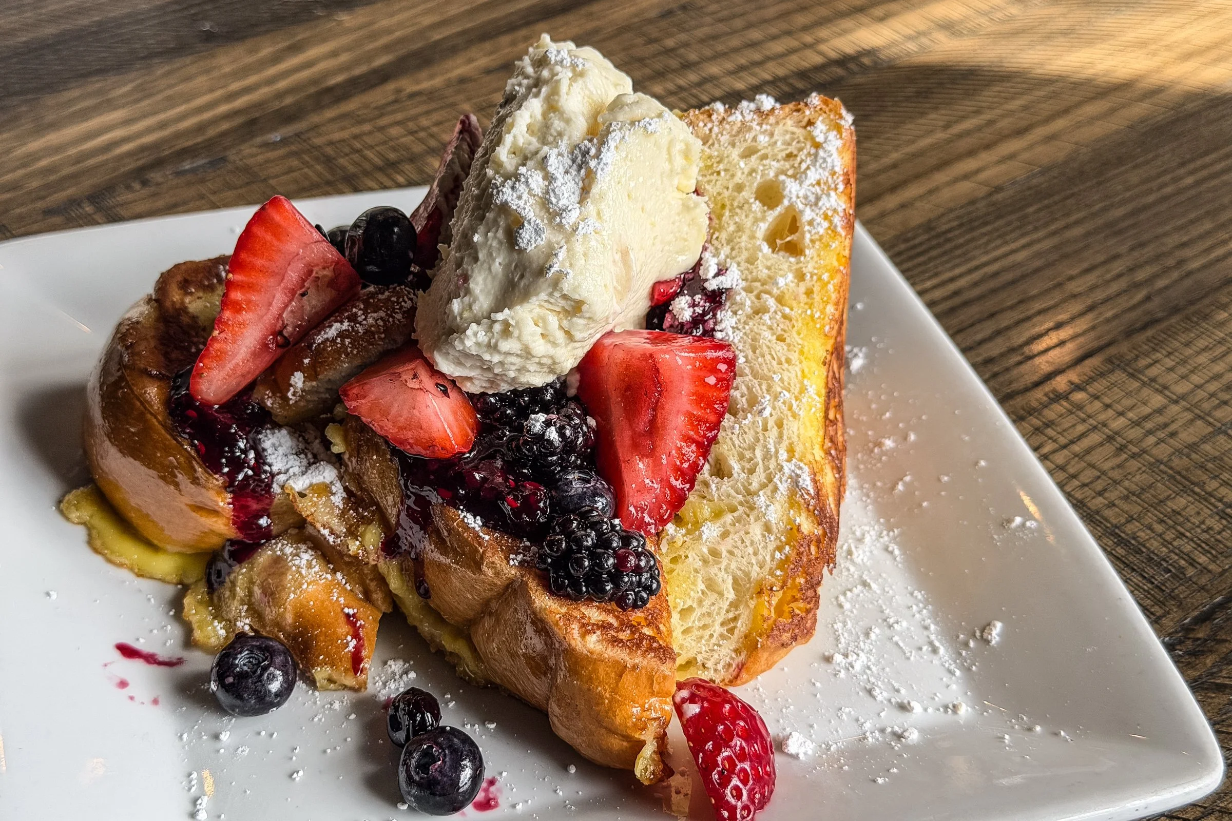 Wild Berry Cheesecake French Toast