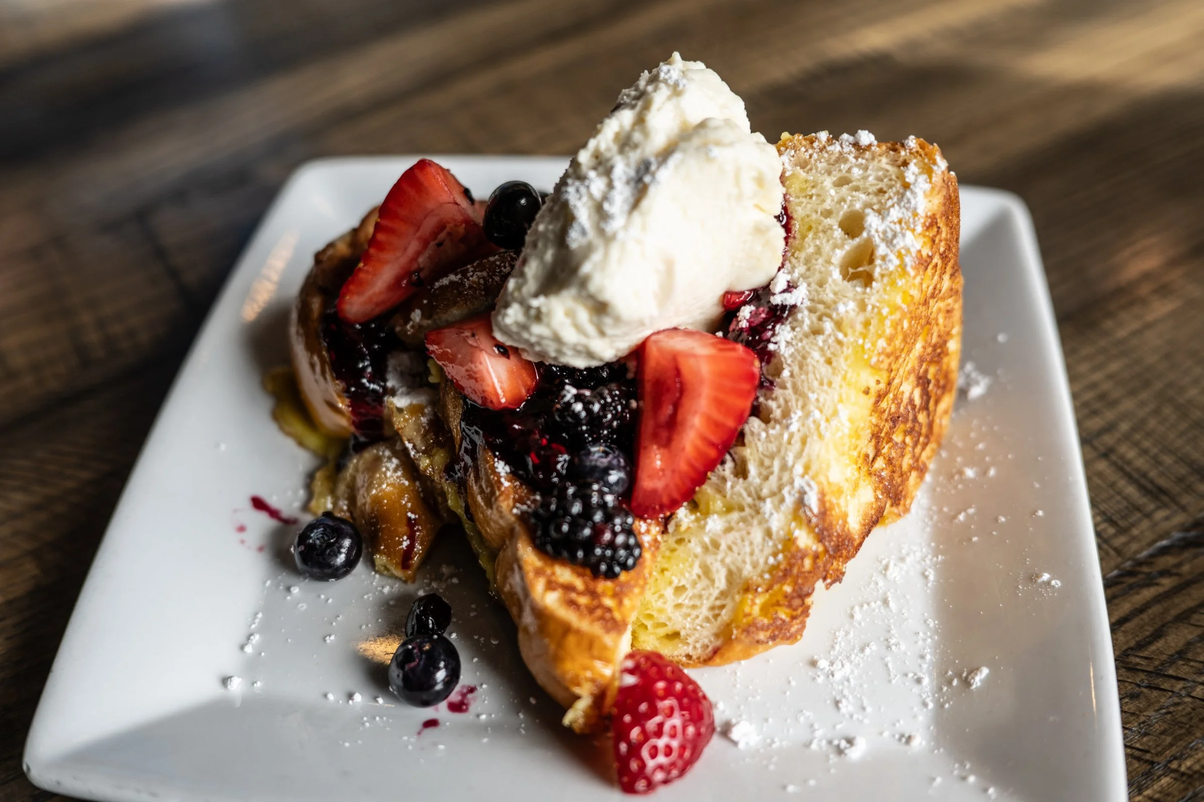 wild berry cheesecake french toast