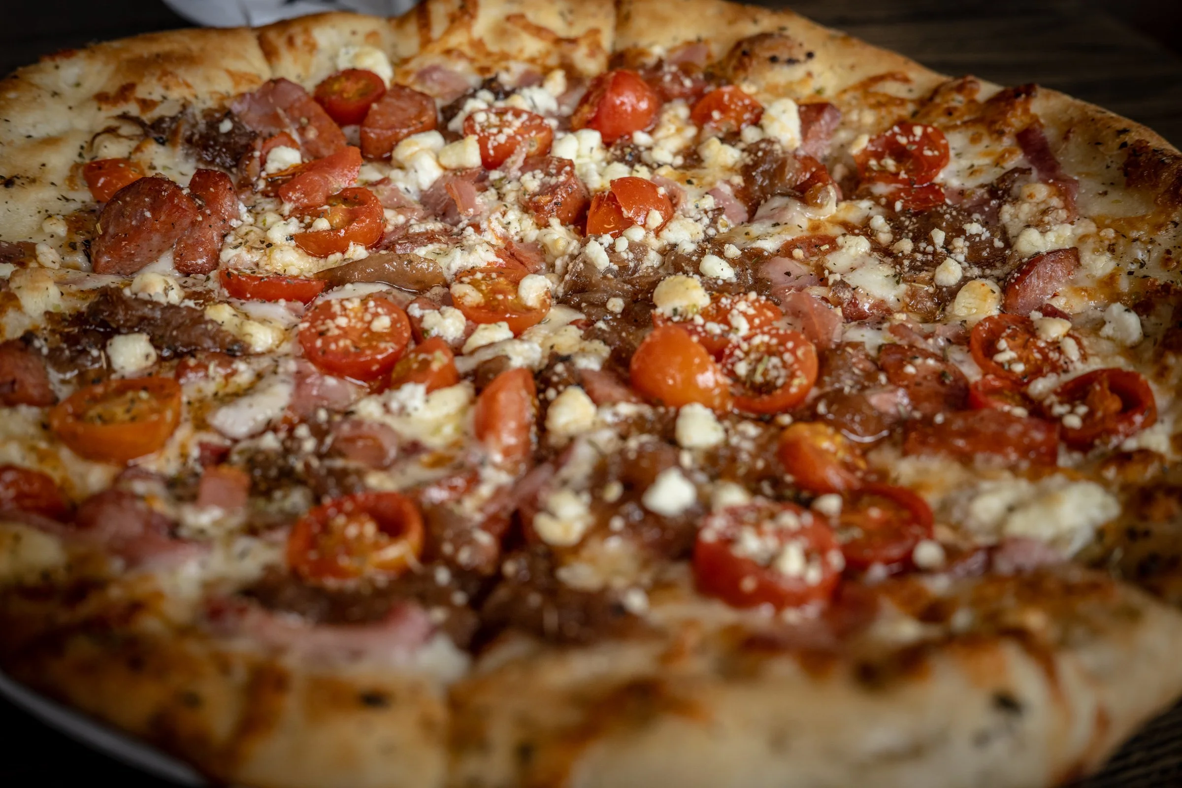 SAUSAGE AND HONEY PIZZA