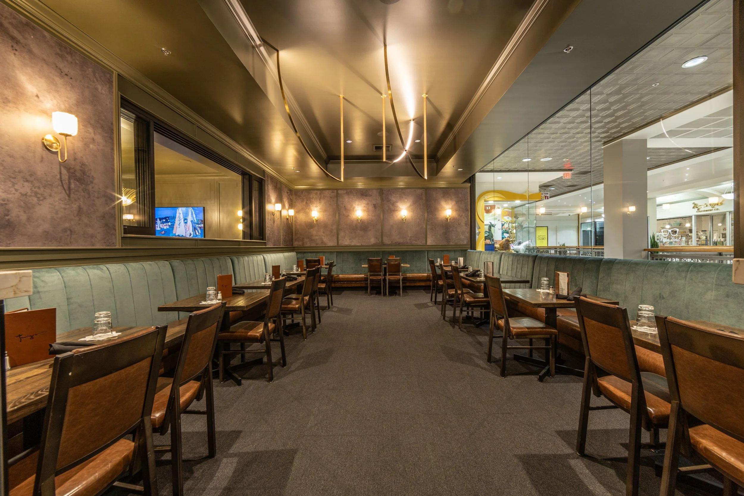 Semi-Private Dining Area