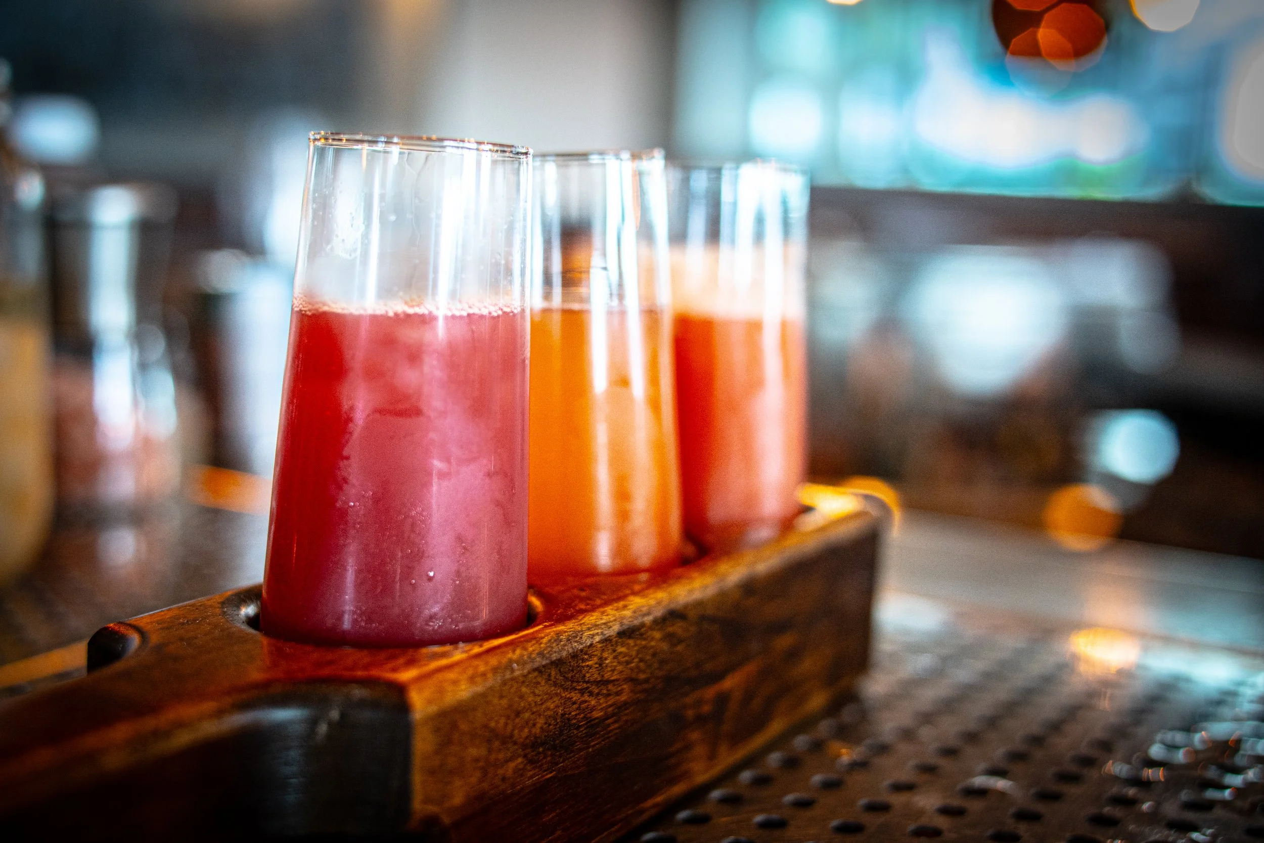 traditional, pineapple, grapefruit, blood orange, strawberry, huckleberry