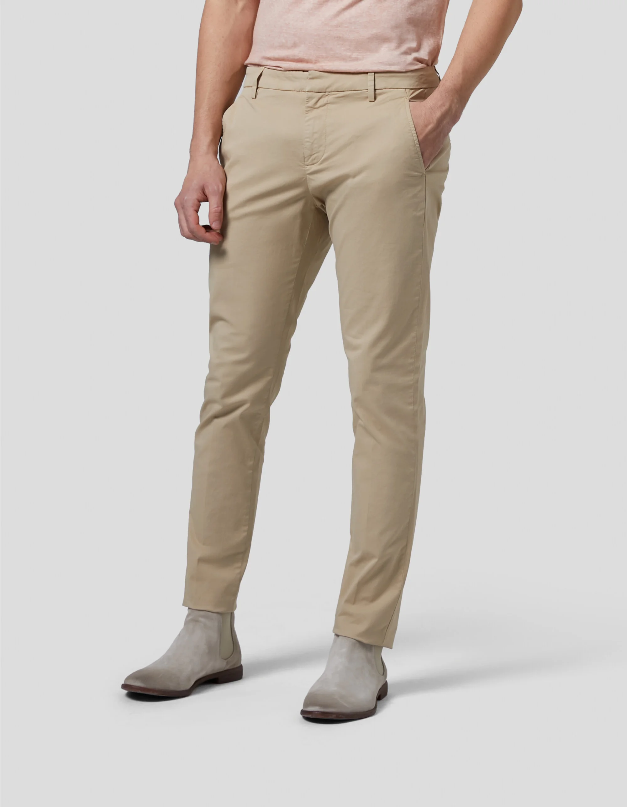 Sala 1953 - Shopping online uomo - Dondup-pantalone Gaubert sabbia