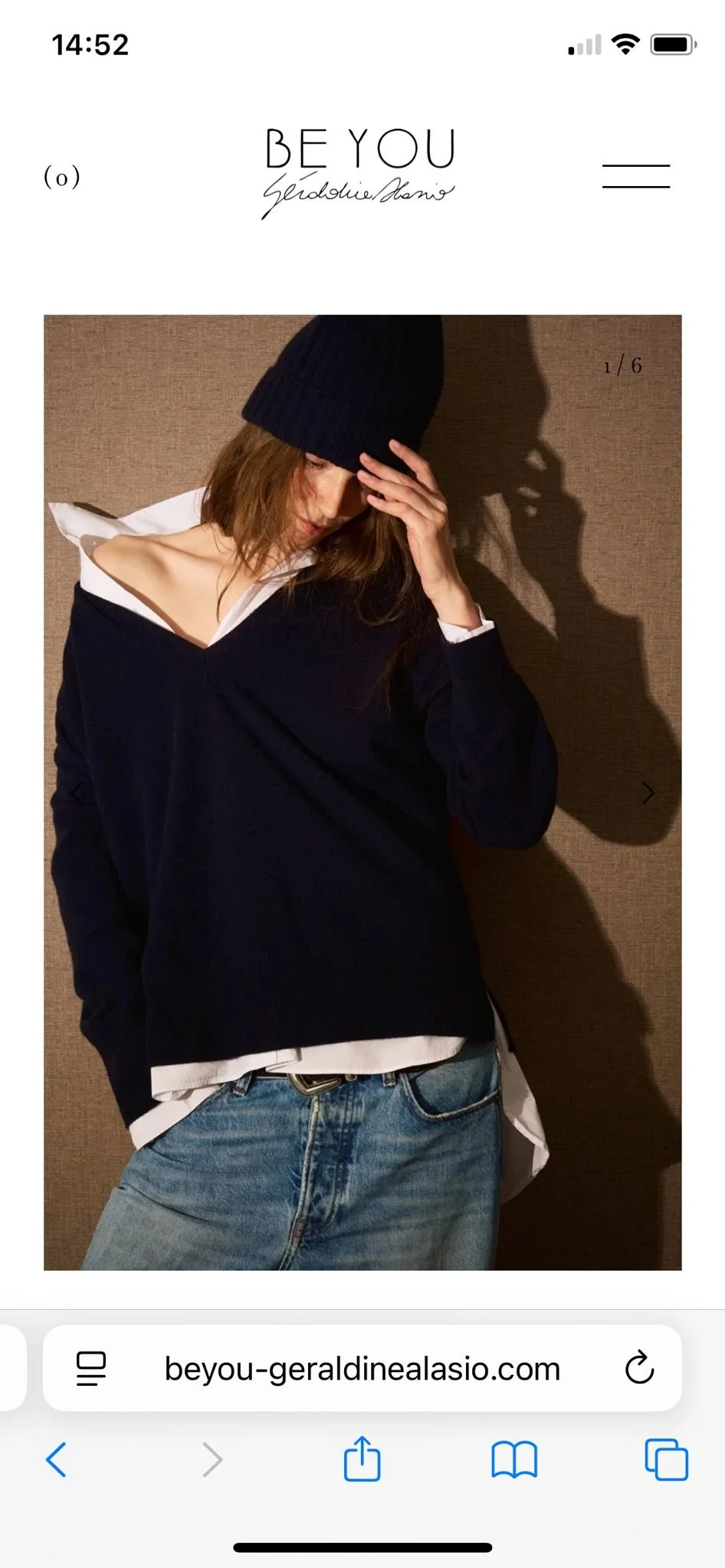 BE YOU SOLID RELAXED FIT "BE-FLIRTY"