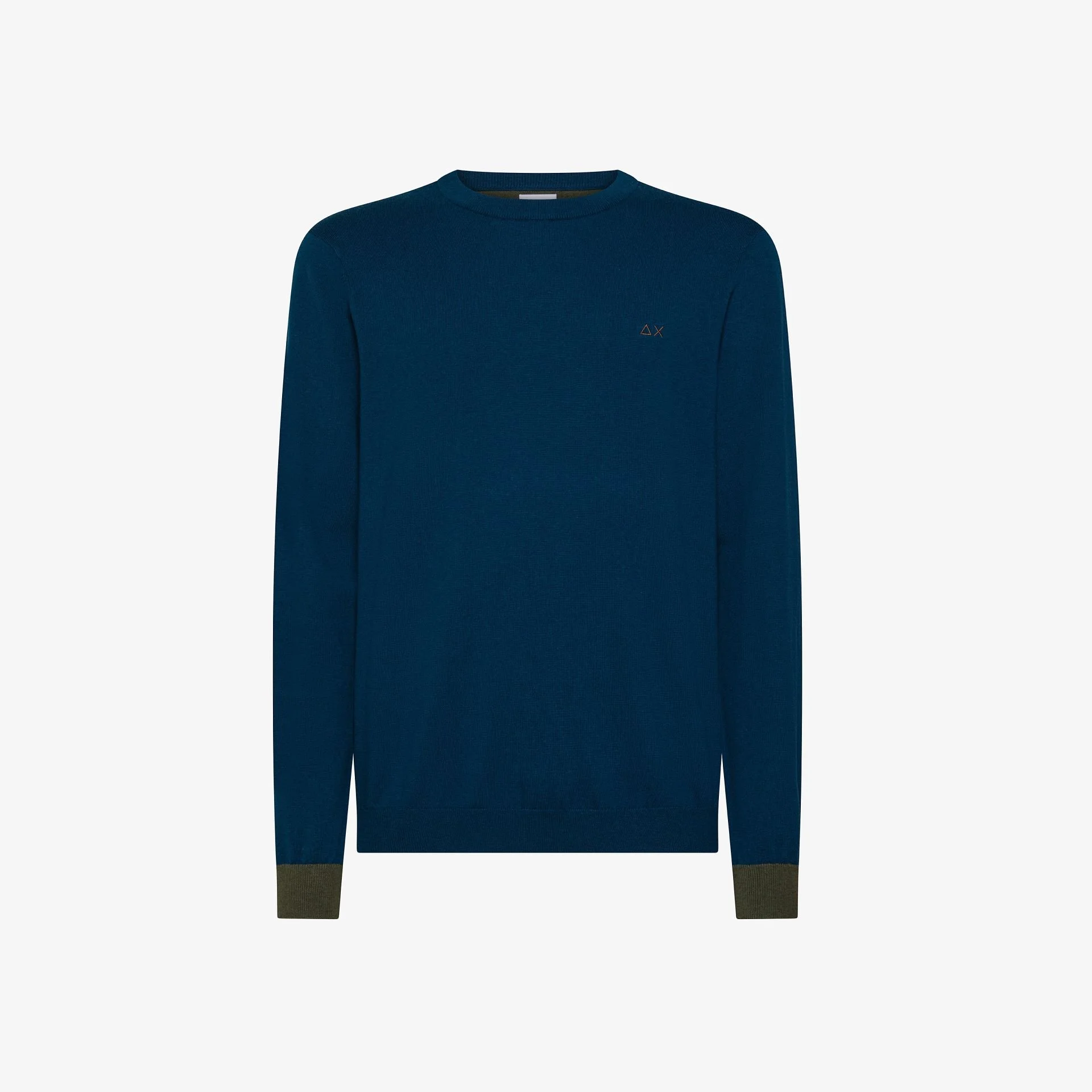SUN68 MAGLIA IN LANA E COTONE