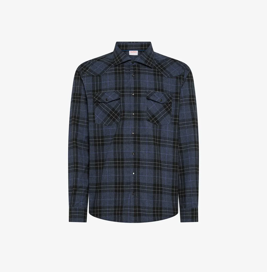 SUN68 CAMICIA CHECK