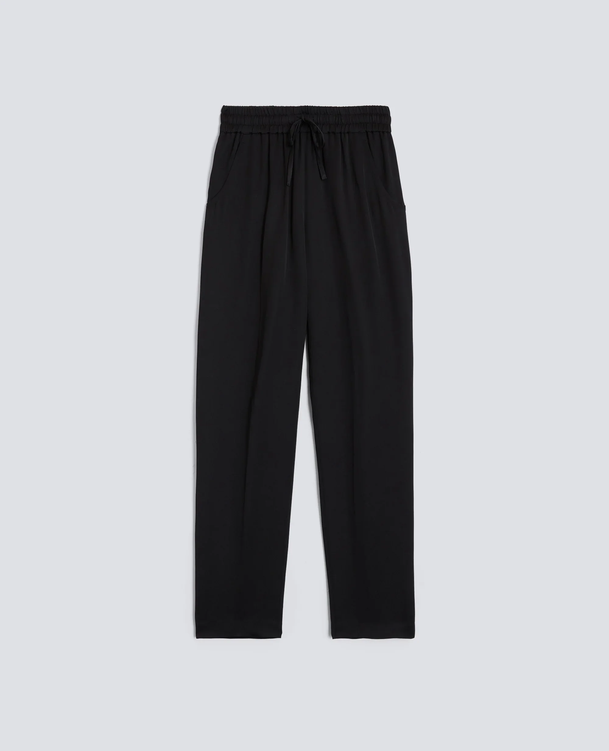 ASPESI PANTALONE IN ENVERS SATIN