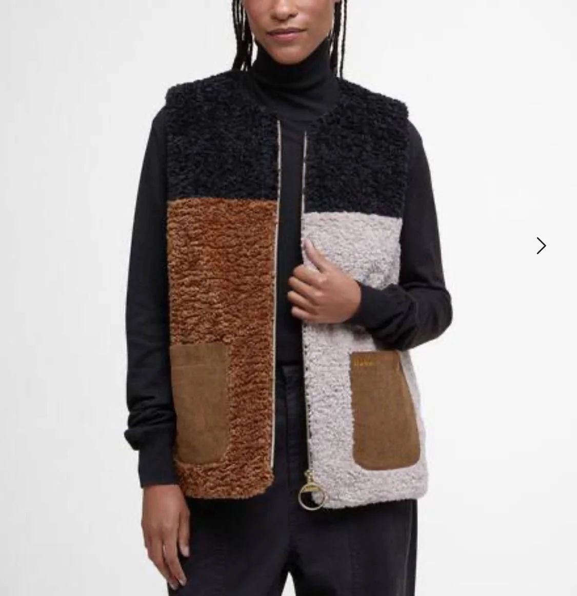 BARBOUR GILET IN PILE