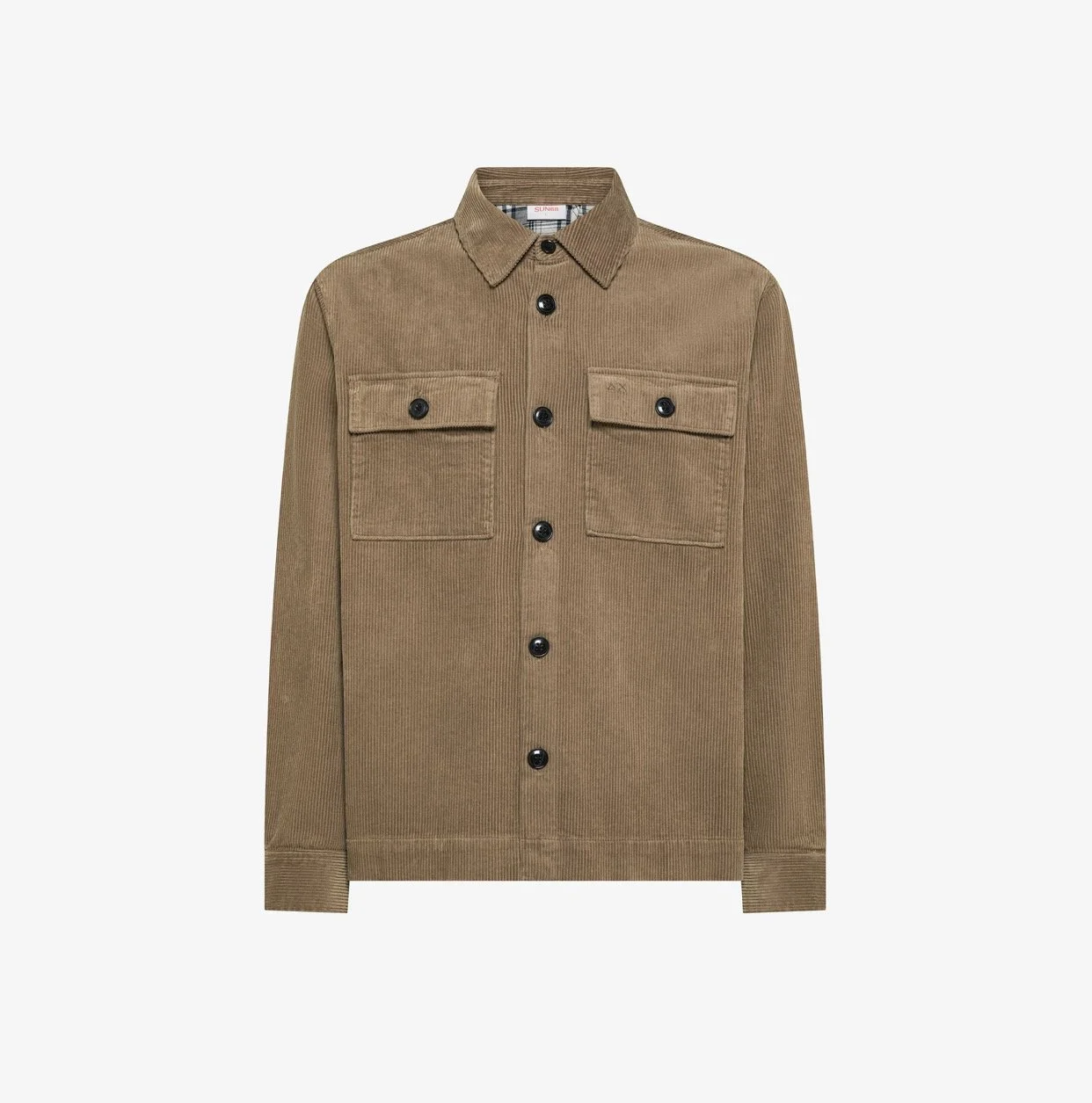 SUN68 GIACCA OVERSHIRT IN VELLUTO