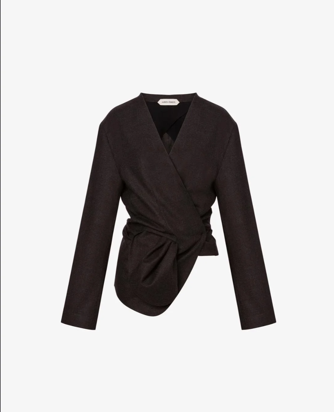 ALBERTA FERRETTI BLAZER ANNODATO