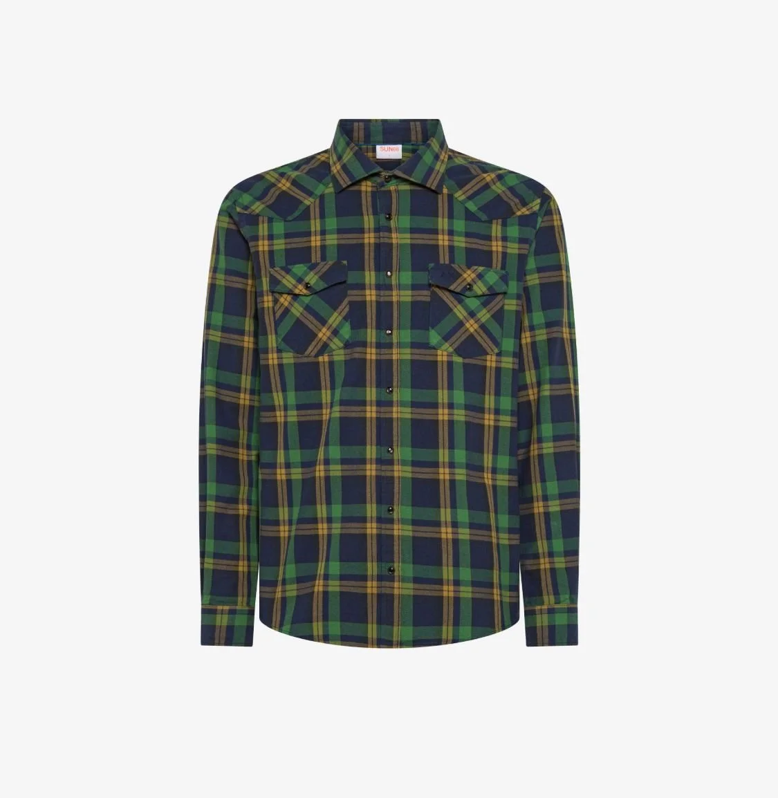 SUN68 CAMICIA CHECK