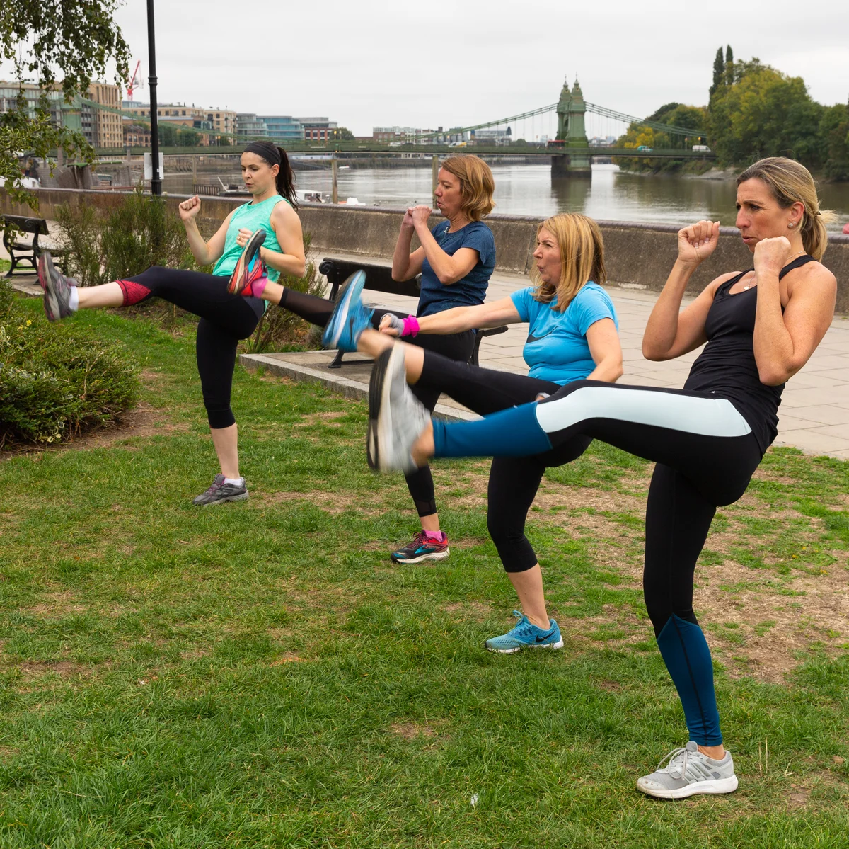 Small Group Personal Training Kickbox Hammersmith