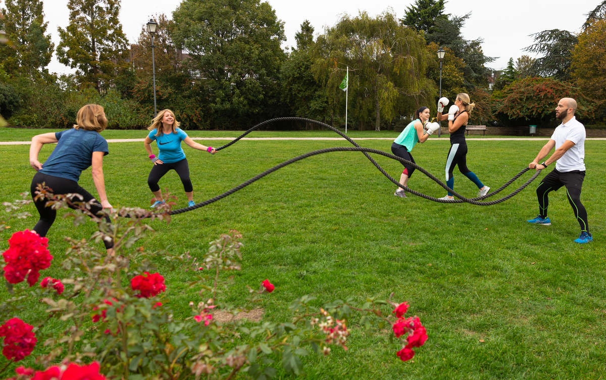 Small Group Personal Training BattleRope Boxing Hammersmith