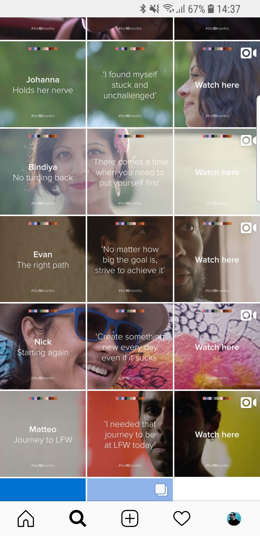 #the10months on Instagram