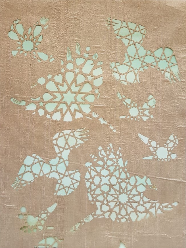 In the Hearts of Green Birds II 2018 (£750)