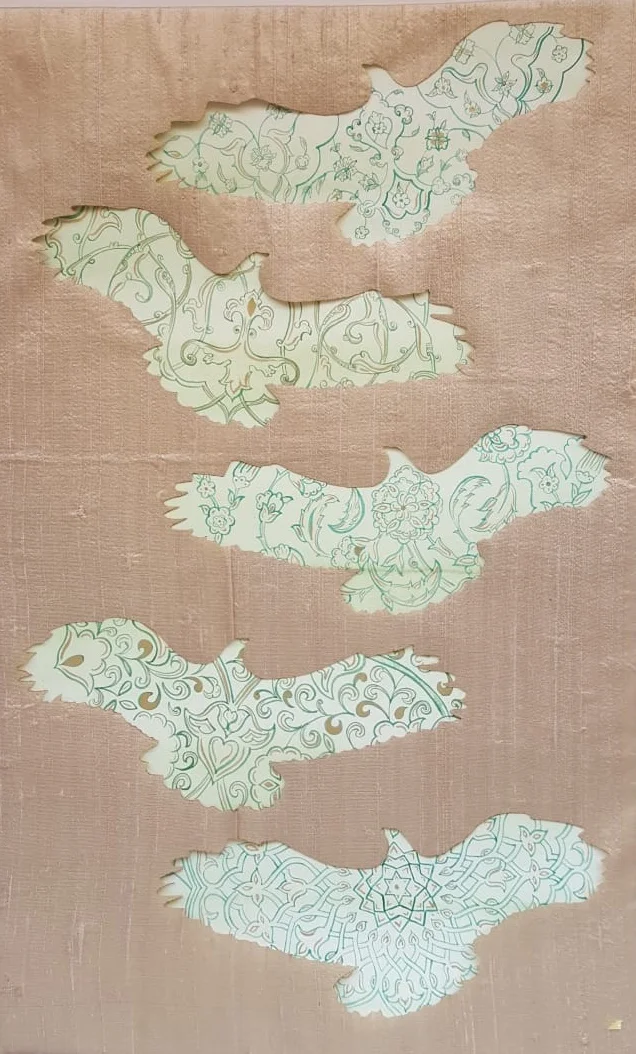 In the Hearts of Green Birds III 2018 (£700)