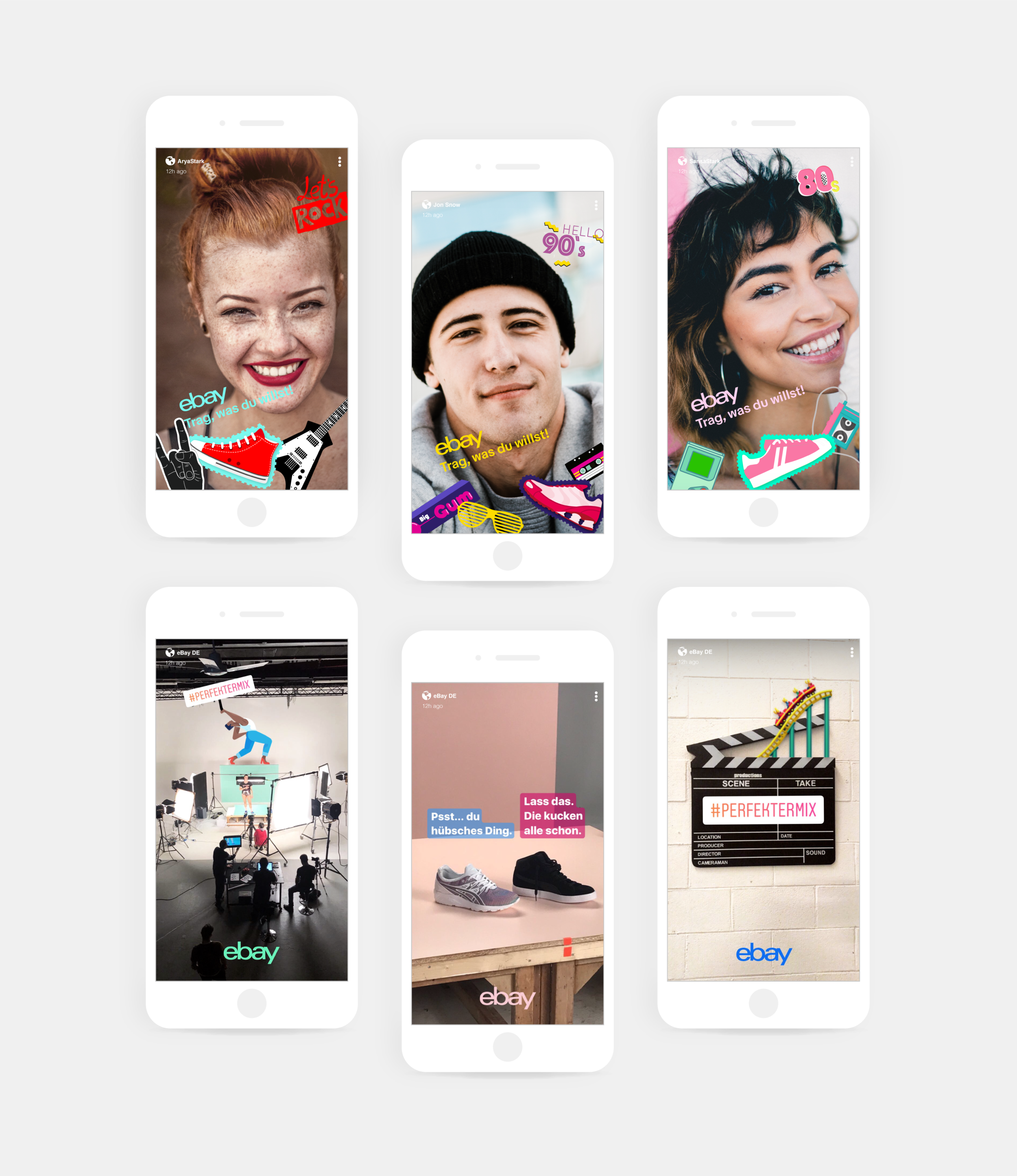  Design and finalization of Snapchat filters for every musical genre associated with a style of sneakers. Content creation for dozens of Instagram and Snapchat Stories. 
