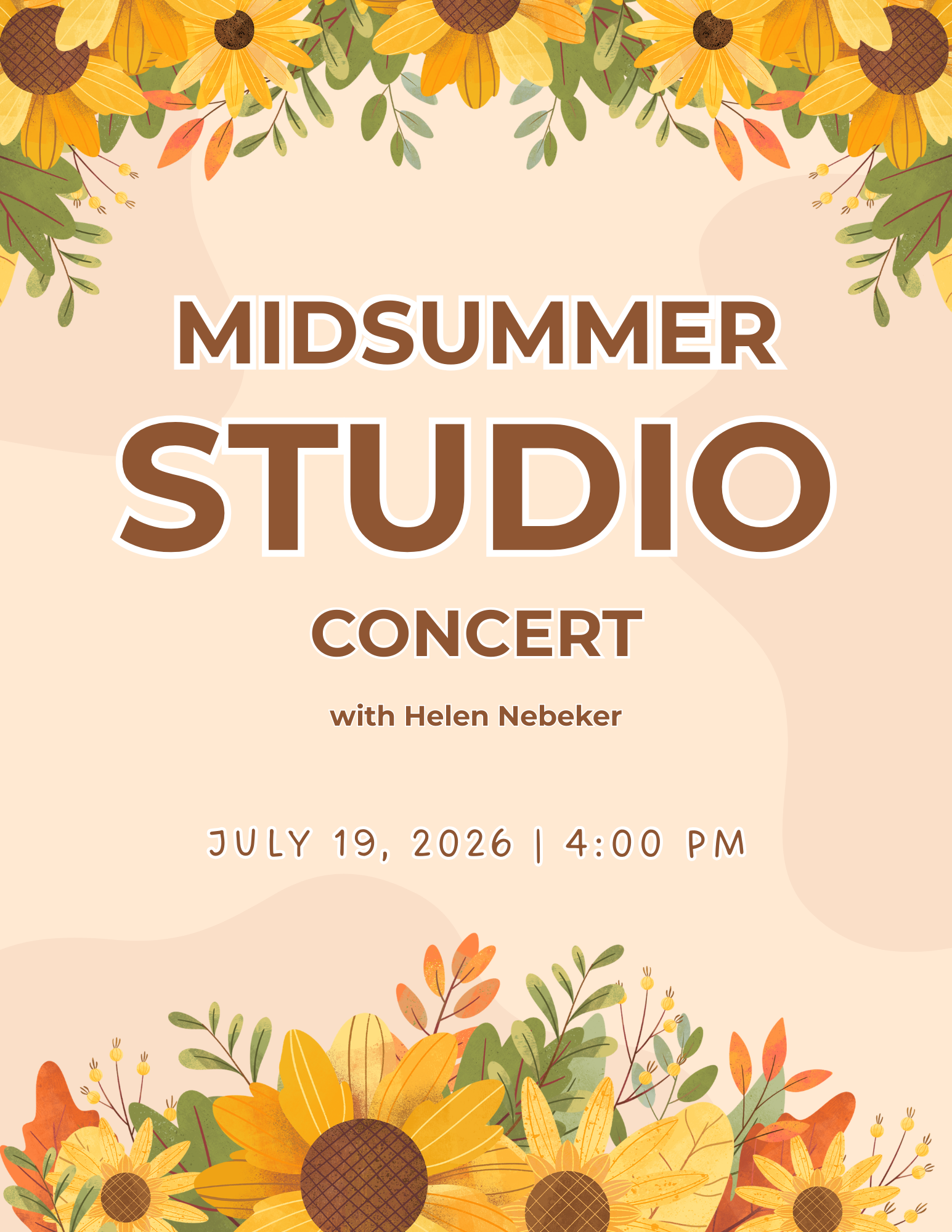 Midsummer Studio Concert