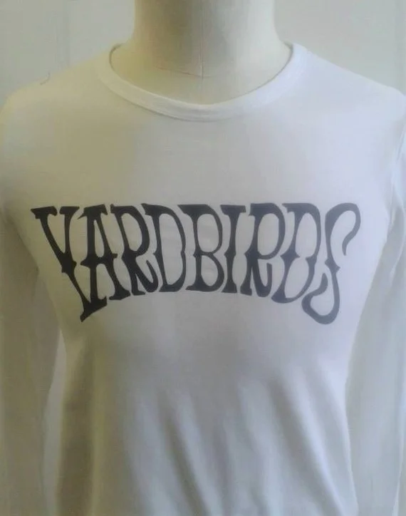 The Yardbirds Long Sleeve T-shirt Mod 60s Vintage Style Sixties Jimmy Page Jeff Beck Eric Clapton