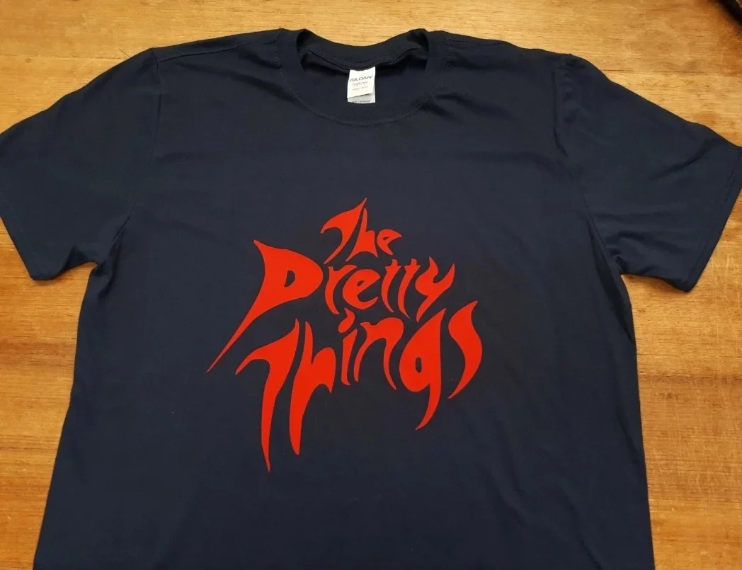 The Pretty Things T-shirt Rare Mod 60s Vintage Style Album Tour LP EP Vinyl Record