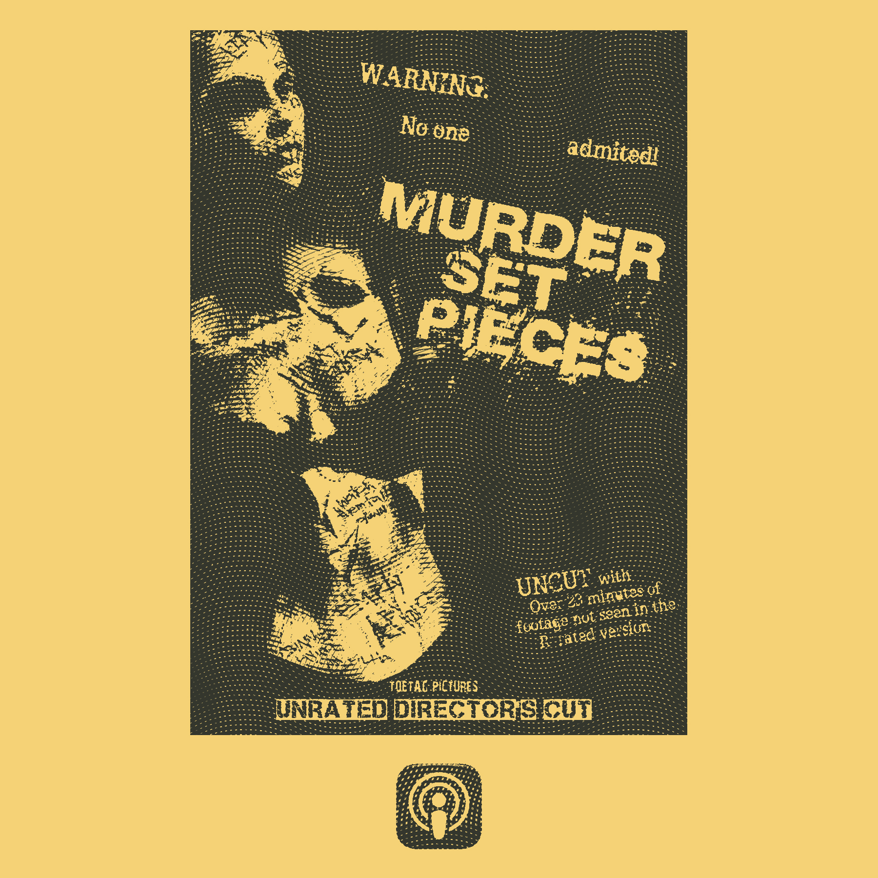murder set pieces scene