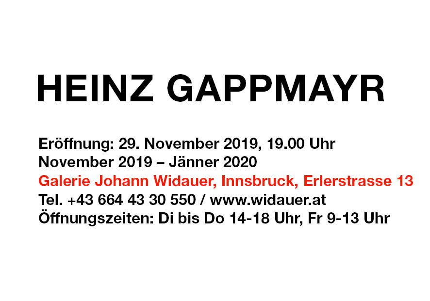 2019Ex06 Heinz Gappmayr - Invitation (Homepage).jpg