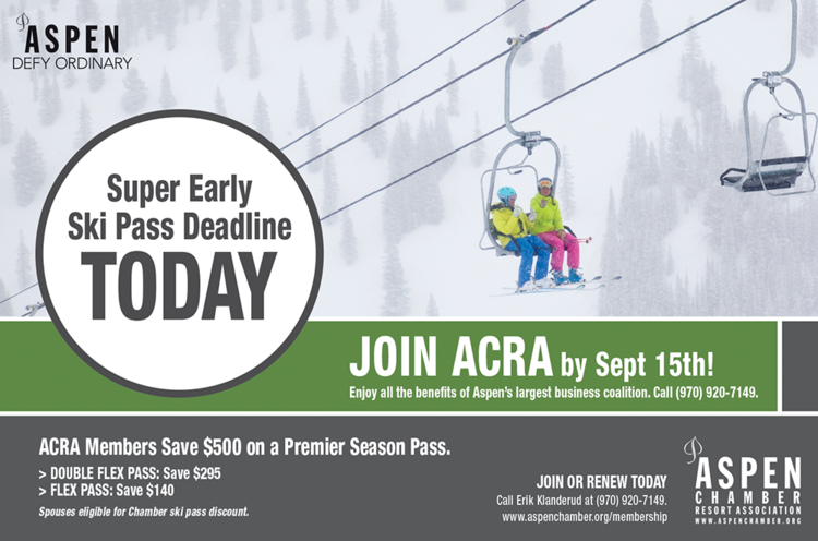 Newspaper Ski Pass ad