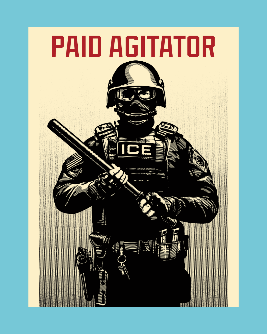   Free anti ICE downloads from Shepard Fairey.  