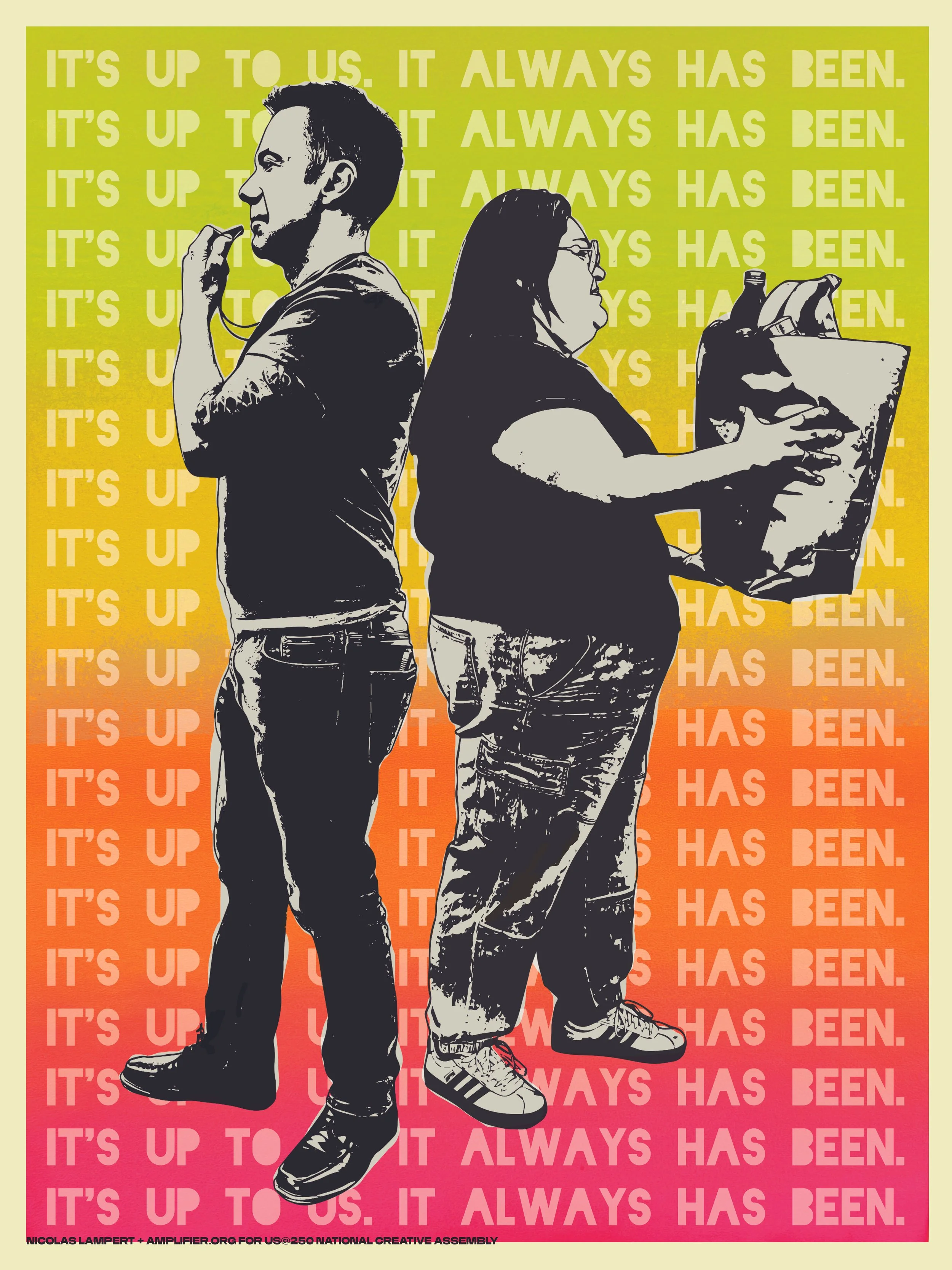 It's up to us.