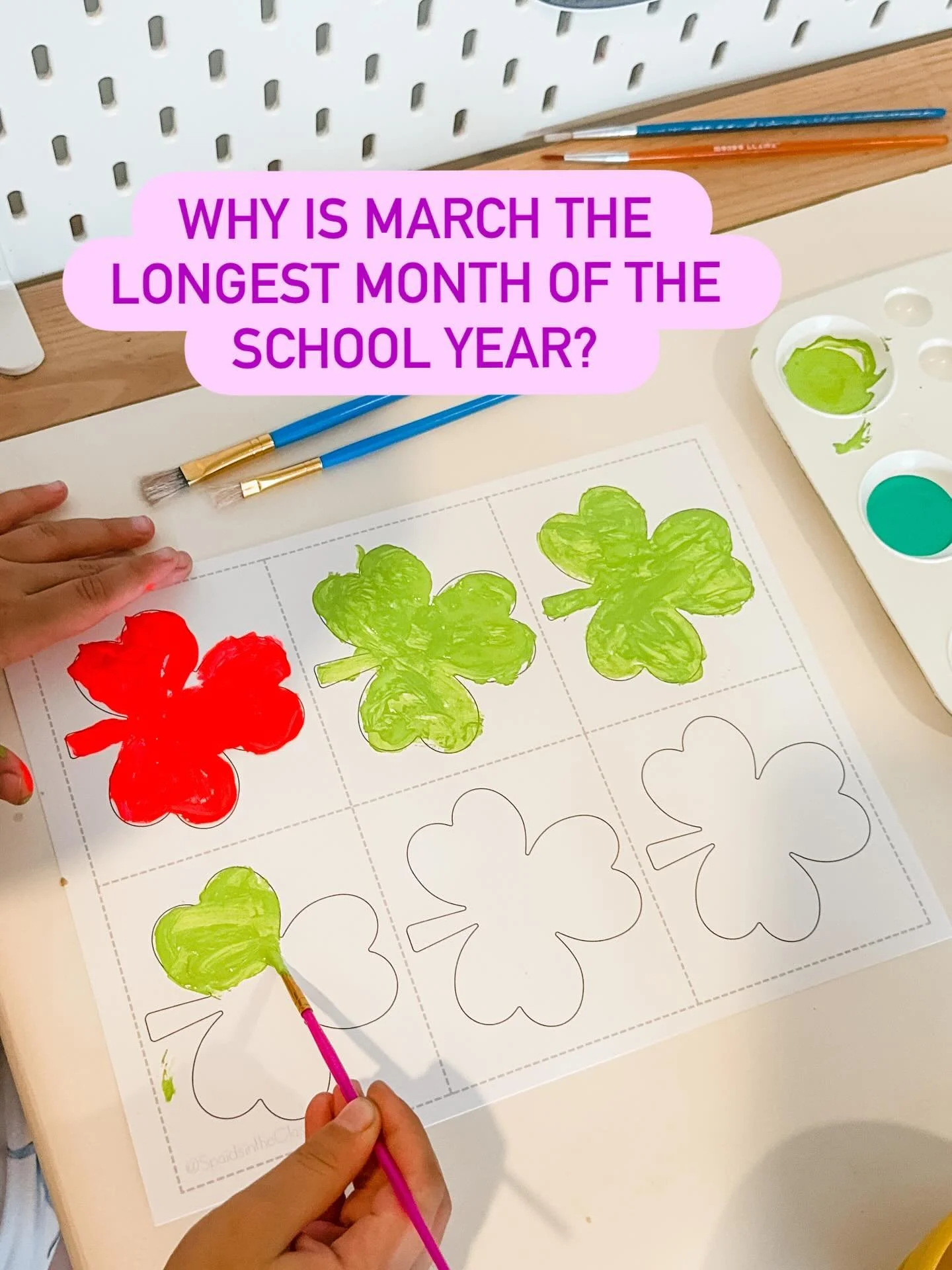 March planning doesn&rsquo;t have to feel overwhelming 🍀

I put together 31 hands-on preschool activities &mdash; crafts, centers, sensory play, fine motor, counting, and more &mdash; all ready to go with simple instructions.

Low prep. High engagem