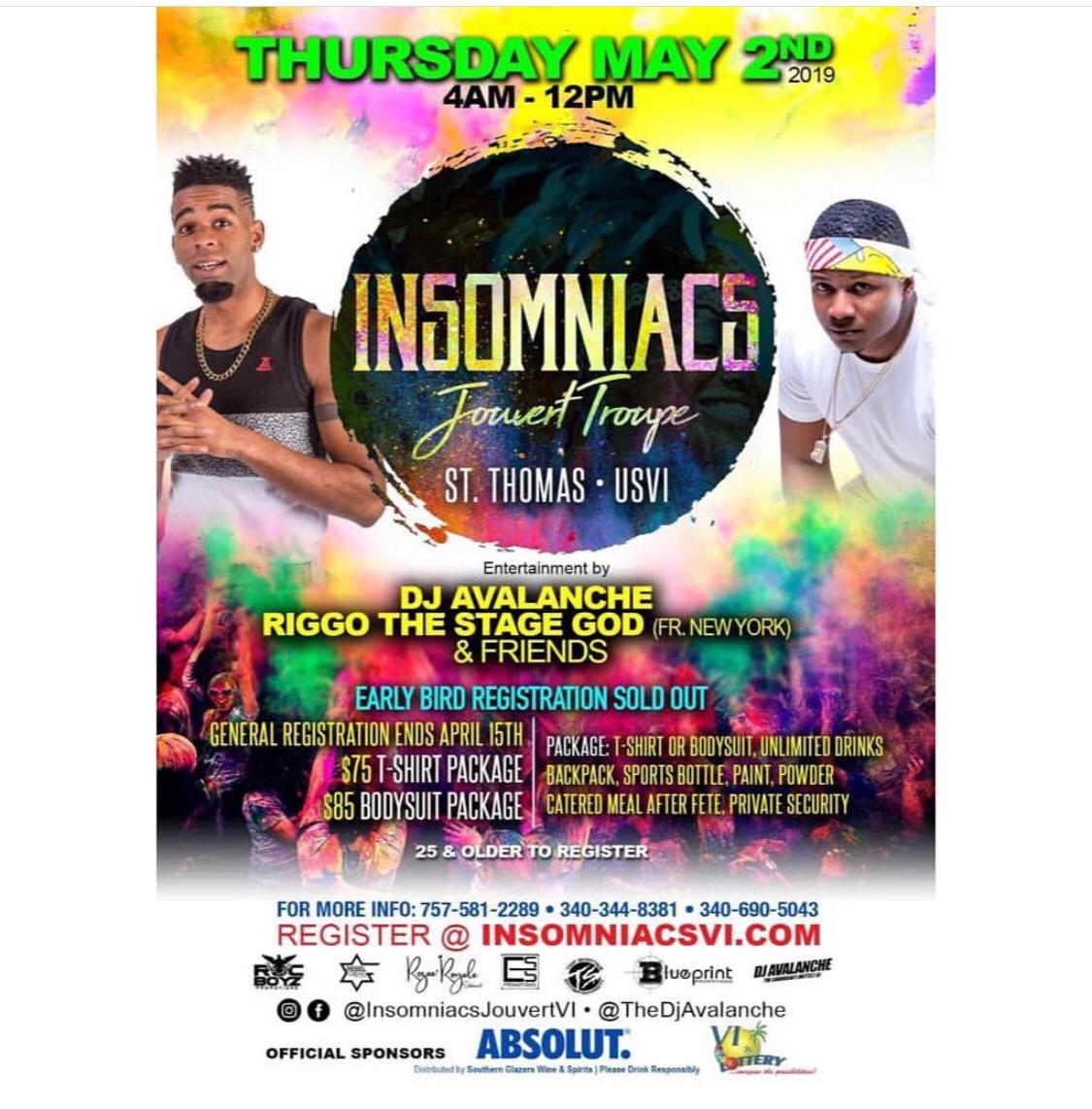 Insomniacs J'ourvert Troupe