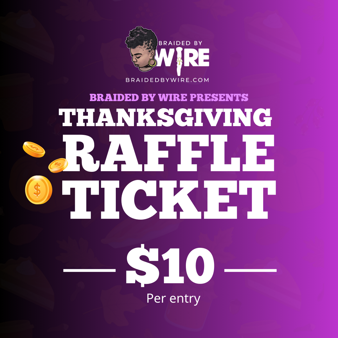 BBW Thanksgiving Raffle Ticket