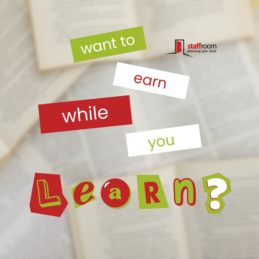 Did you know that you can earn while you learn with Staffroom? We offer university students the opportunity to take on flexible work opportunities that work around their timetable!👏

Get in touch to find out more!
☎ 02920 496 646
✉️ info@staffroomed