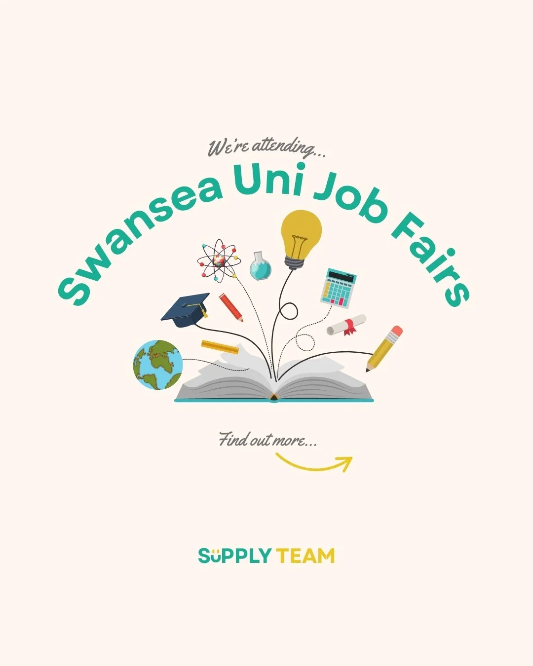 Tomorrow!
Bethan and Freya will be attending two job fairs held in both Swansea University campuses!
They'll be there to have a chat about what roles we have available and help answer any of your questions.

#TeachingJobs #cardifflife #CardiffJobs #N