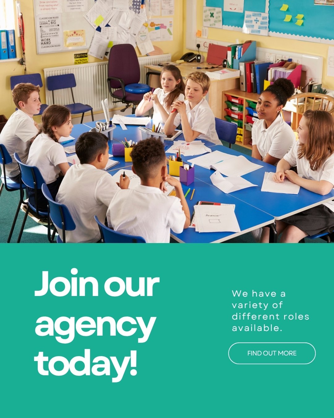 We're recruiting !!📚
Join our agency today and we could have you out working in schools in a matter of weeks!

#cardiffjobs #swanseajobs #teachingjobs #teaching #newportjobs #studentjobs #educationmatters #teachingassistant #teachers