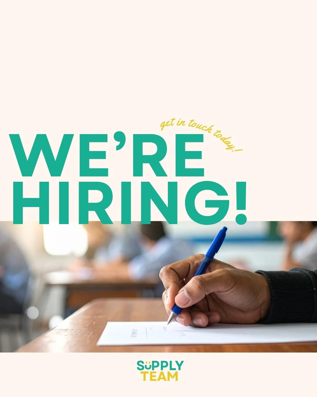 WE'RE HIRING!📚

We've got plenty of roles available within schools across Cardiff, Newport and Swansea!

Feel free to get in touch to find out more about how you can become part of the agency!

Call us on - (Cardiff) 02922 529 946 ☎️
- (Swansea) 017