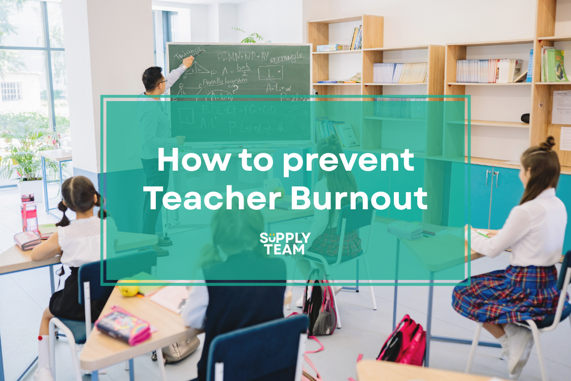 How to prevent teacher burnout