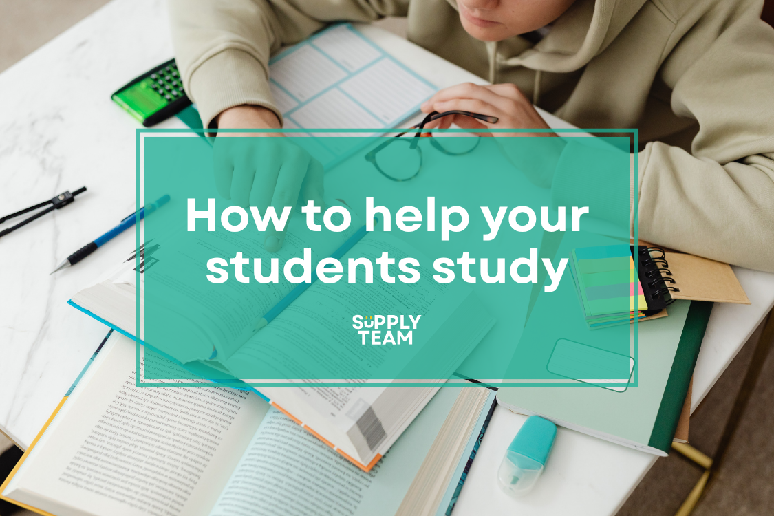 How to help your students study