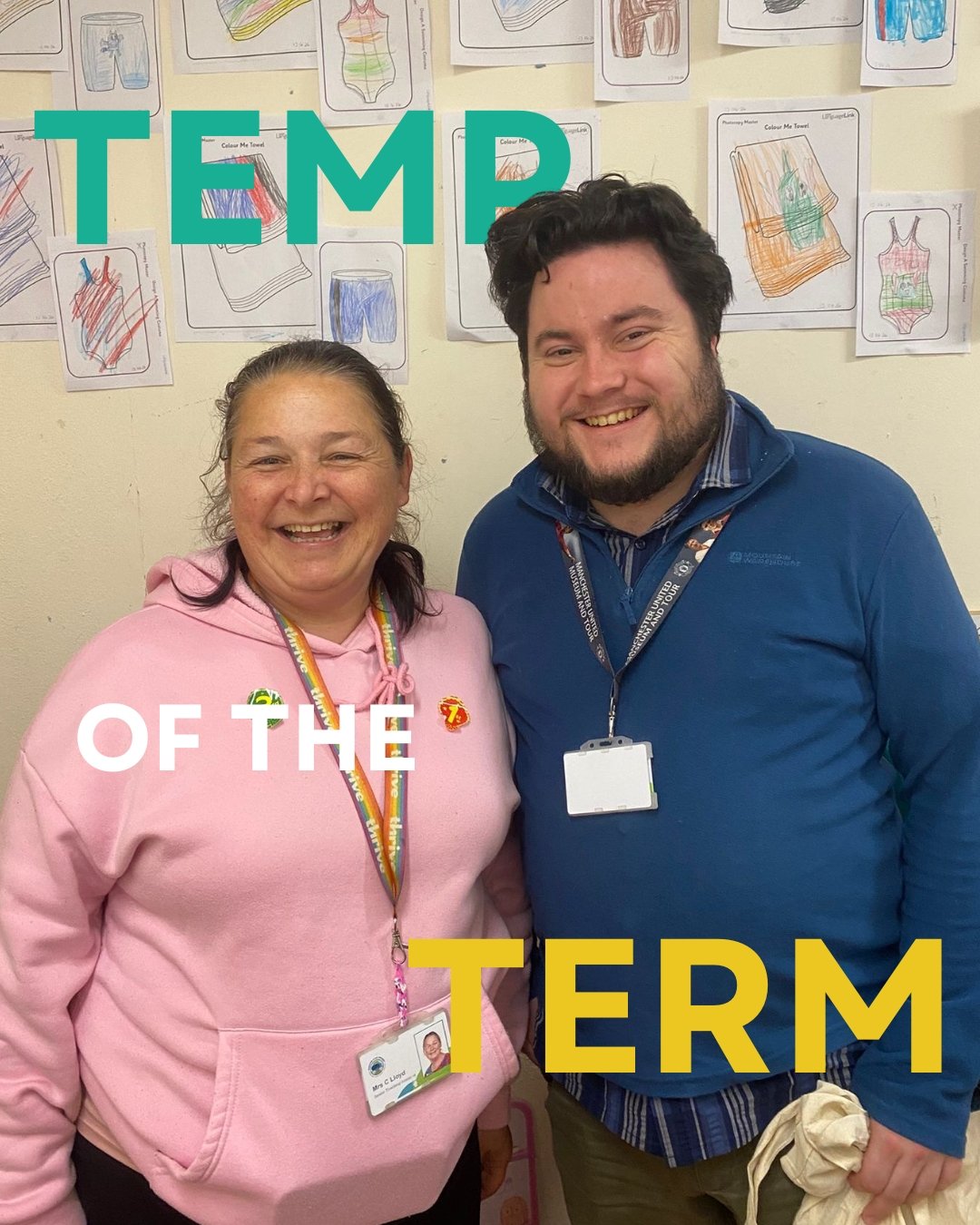 Our Temp of the Term is Will Shepherd!!🤩

Will has been working hard at Windsor Clive for us, he's had some amazing feedback from all the teachers and the Head Teacher!

Thanks Will, enjoy your Supply Team goodie bag!✨
