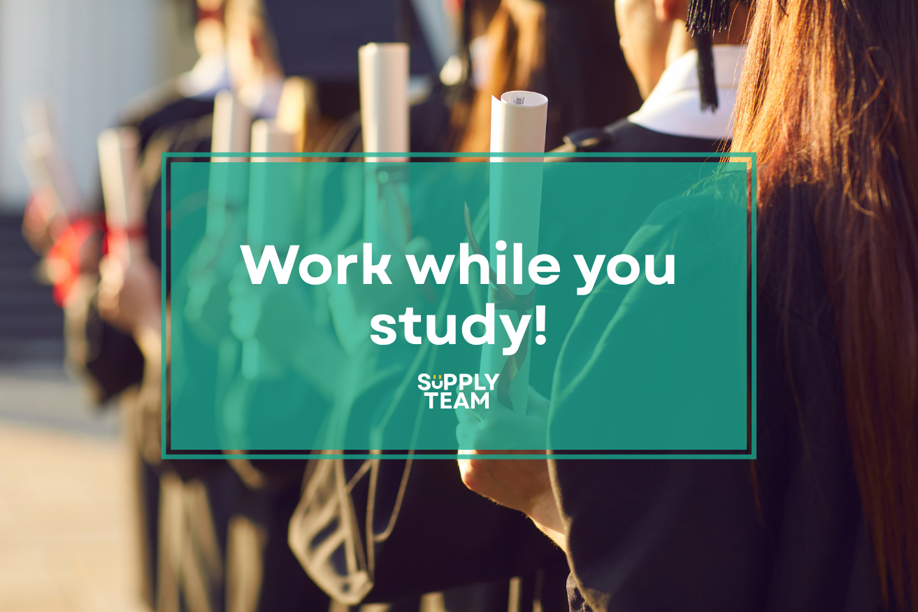 Get paid work experience during your studies!
