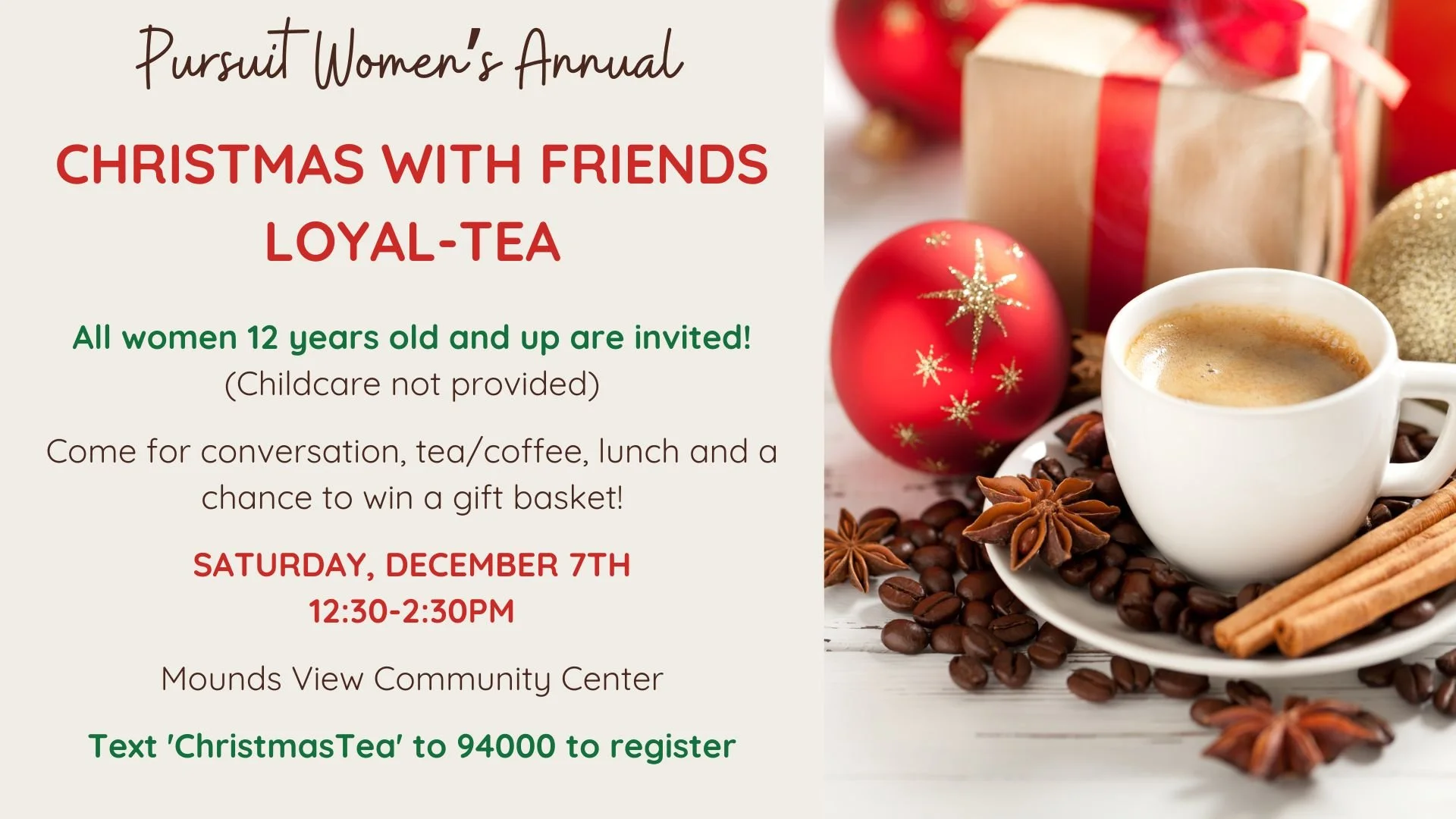 Annual Christmas with Friends Loyal-Tea