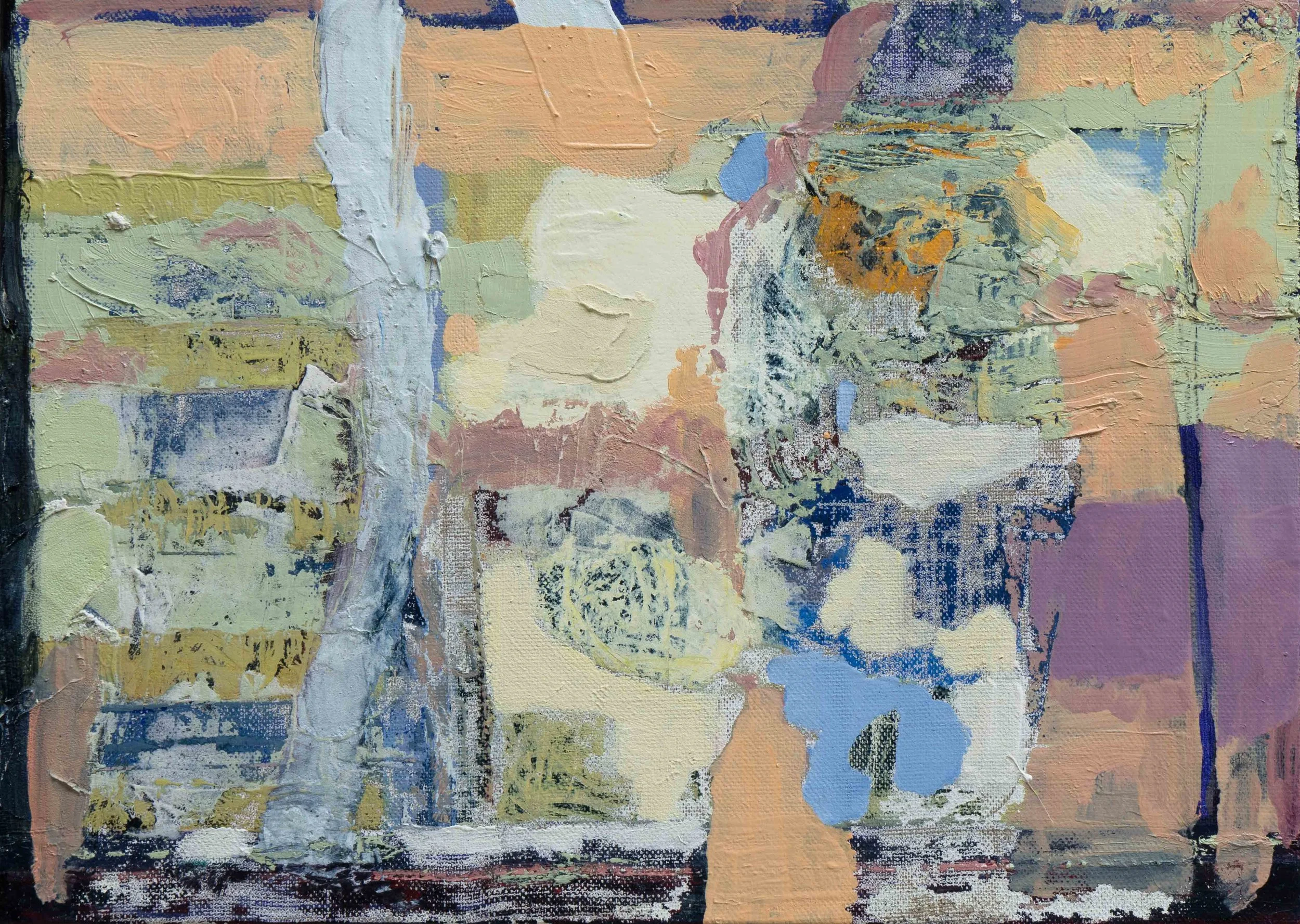 Fenêtre Ouverte, 33x46cm. Huile sur toile, 1997-2017