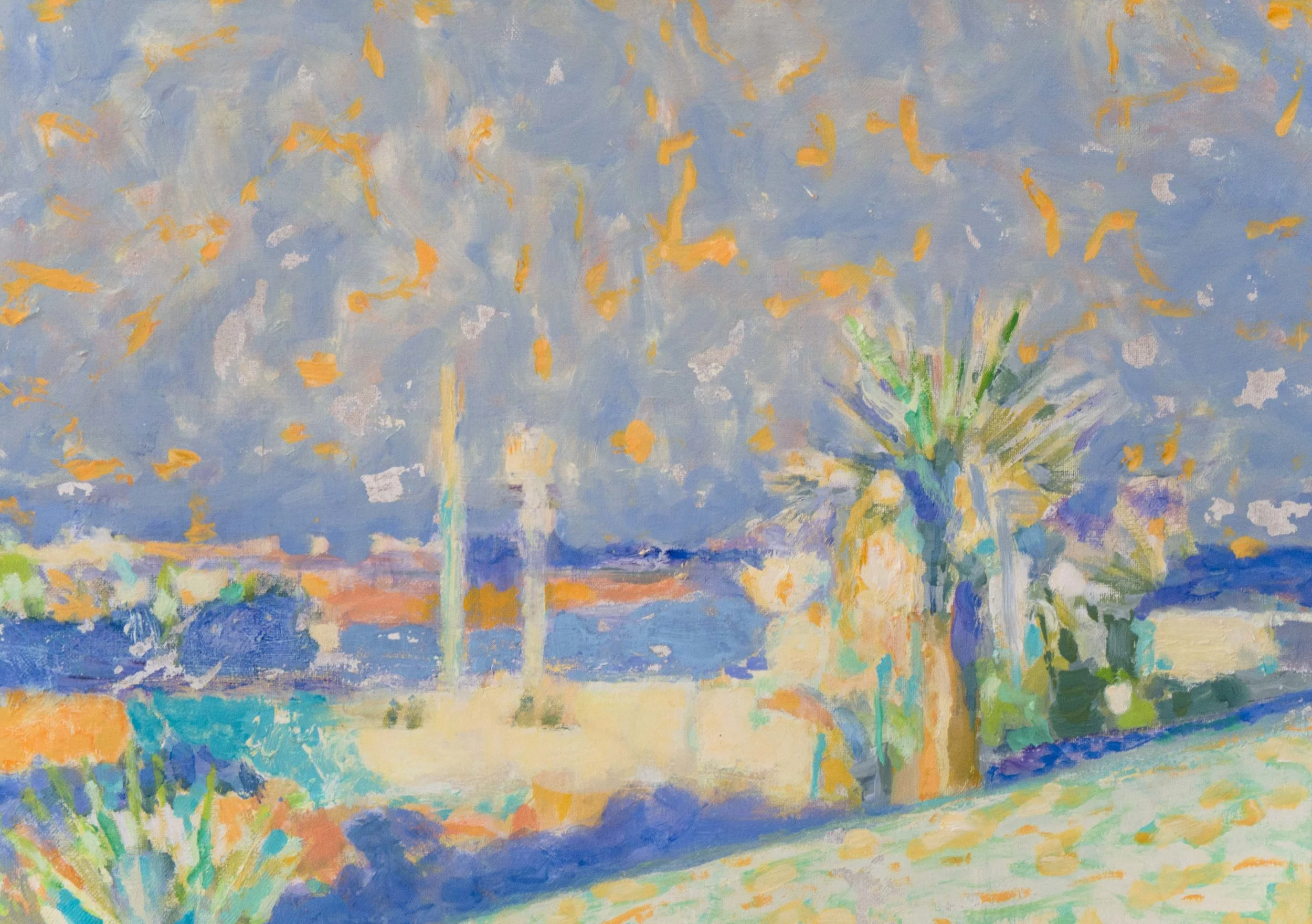 Andalousie, 46x65cm. Huile sur toile, 2014