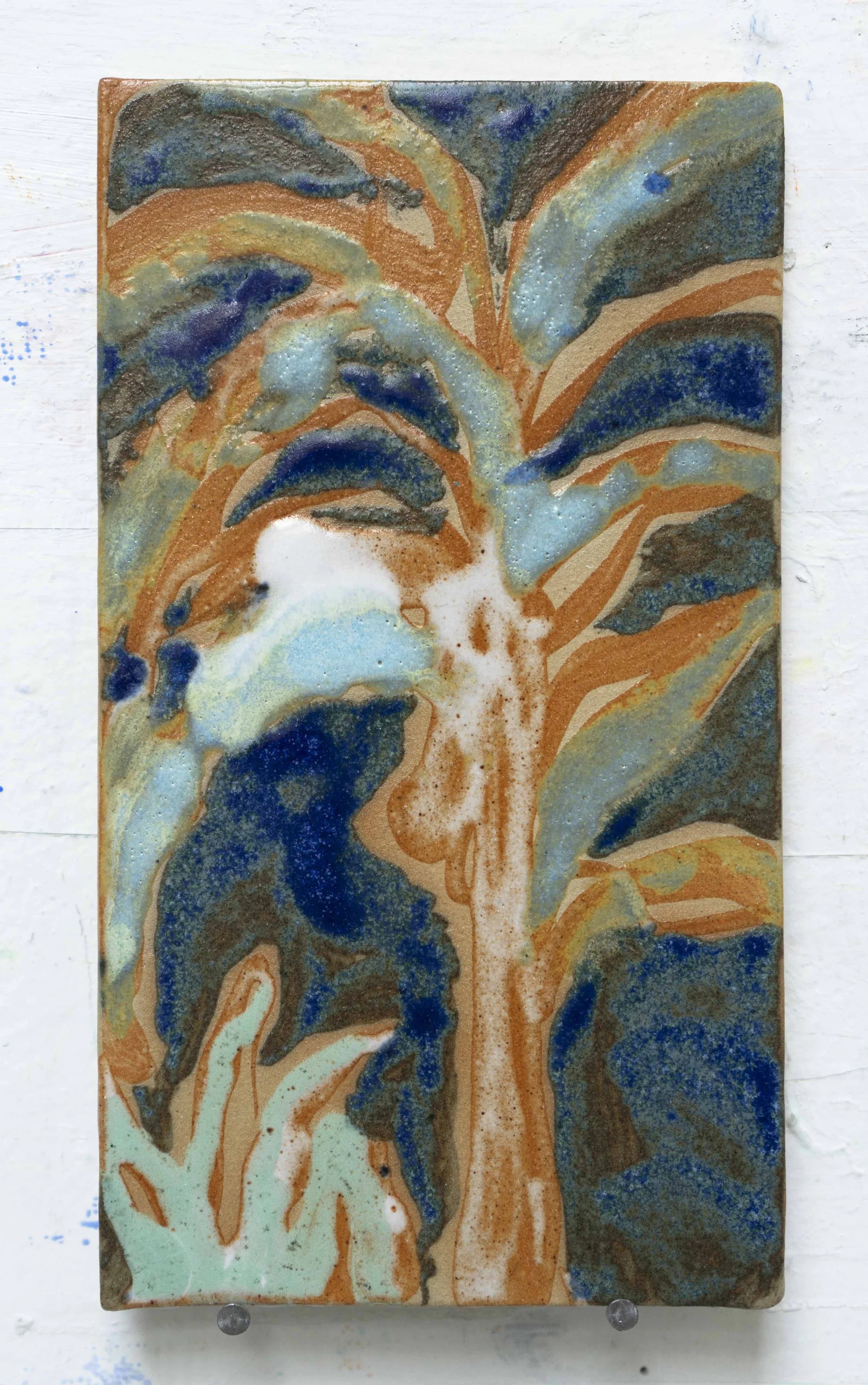 Palm 2, 16x9cm. Céramique, 2025