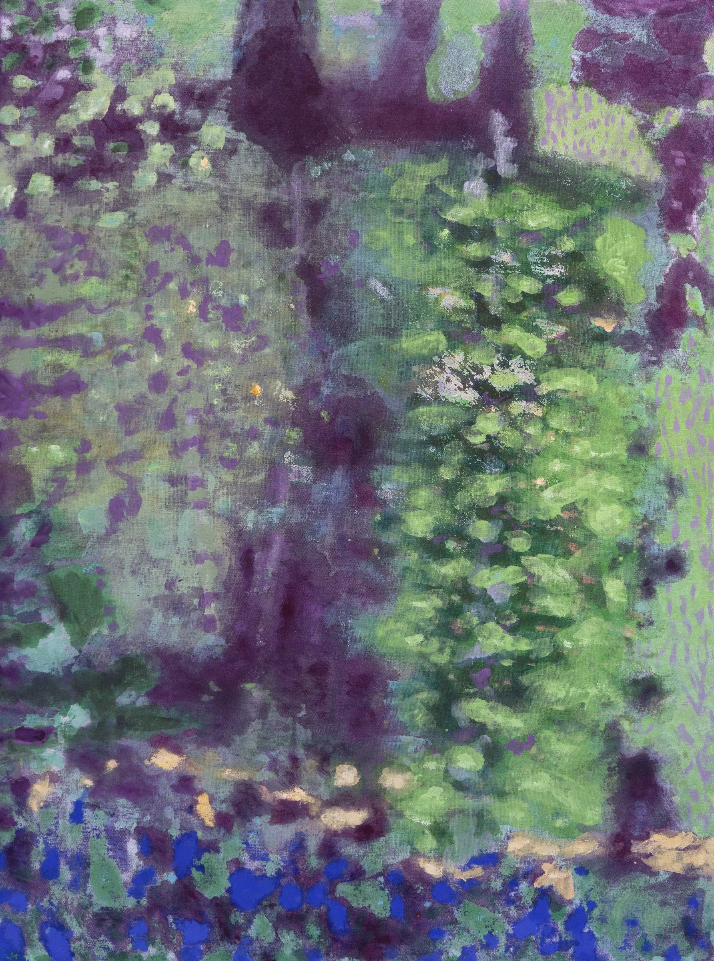  Parc, 130x97cm. Acrylique sur toile,  Park, 51.2 × 38.2 inches, Acrylic on canvas,  2025 