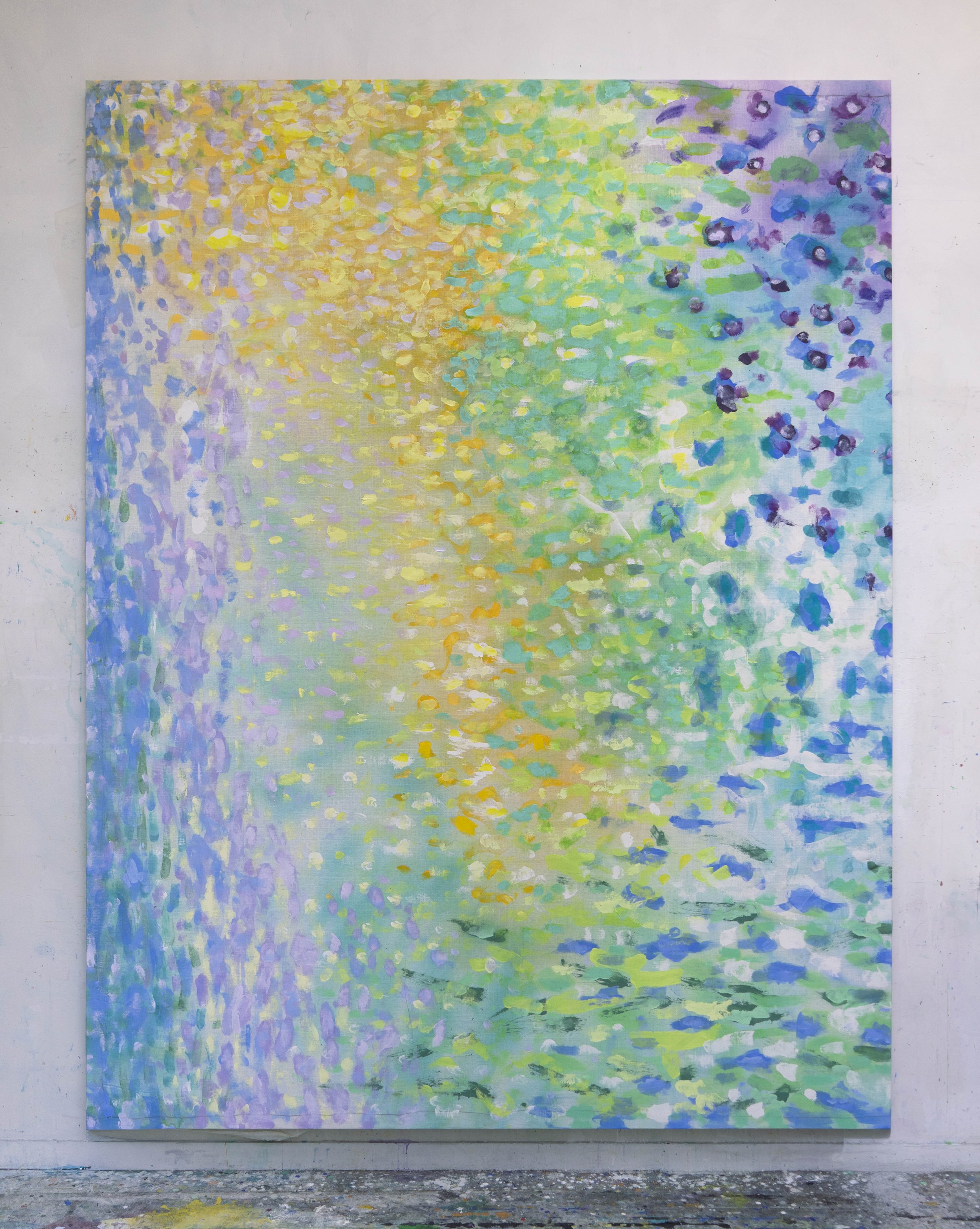  Ouverture 2, 260x200cm. Acrylique sur toile -  Overture 2, 102.4 × 78.7 inches. Acrylic on canvas,  2026 