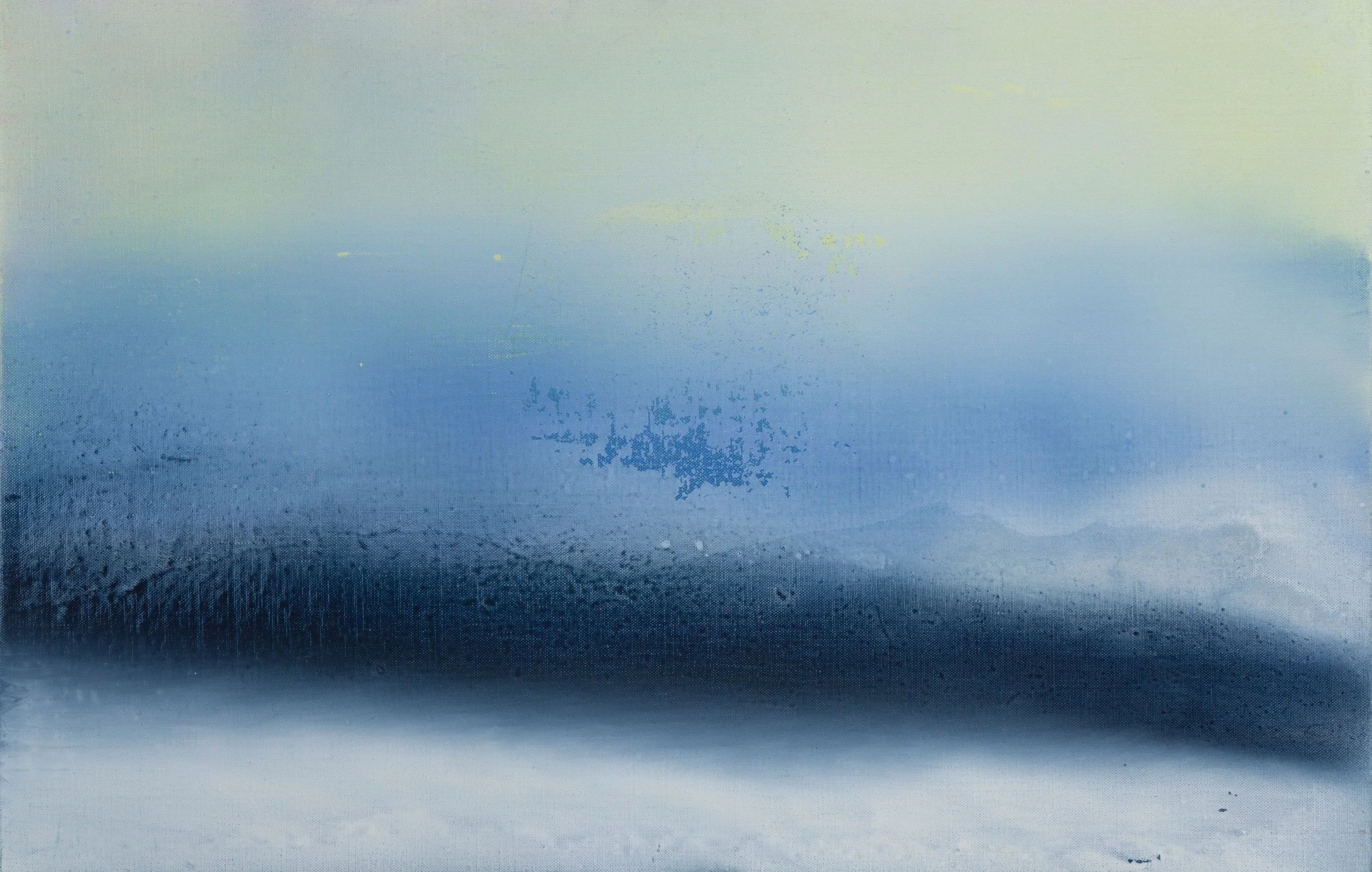  Horizon 1,  65x100cm. Huile sur toile -  25.6 × 39.4 inches. Oil on canvas , 2020 