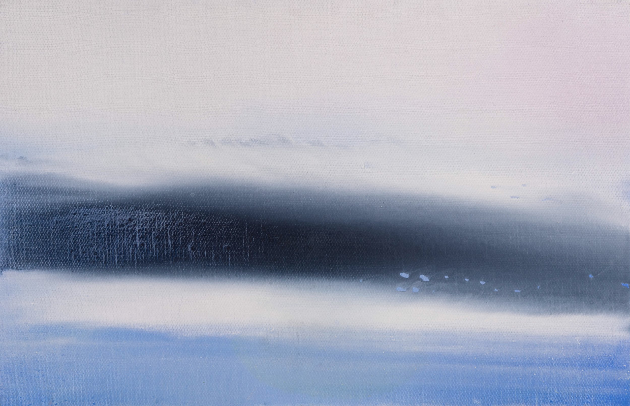  Horizon 2,  65x100cm. Huile sur toile -  25.6 × 39.4 inches. Oil on canvas , 2020 